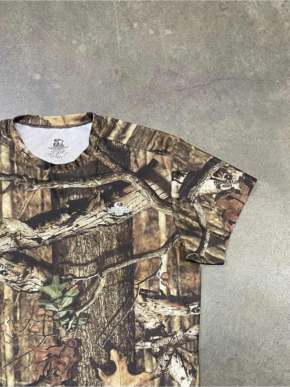 Vintage Mossy Oak Break-Up Camo Hunting Tee